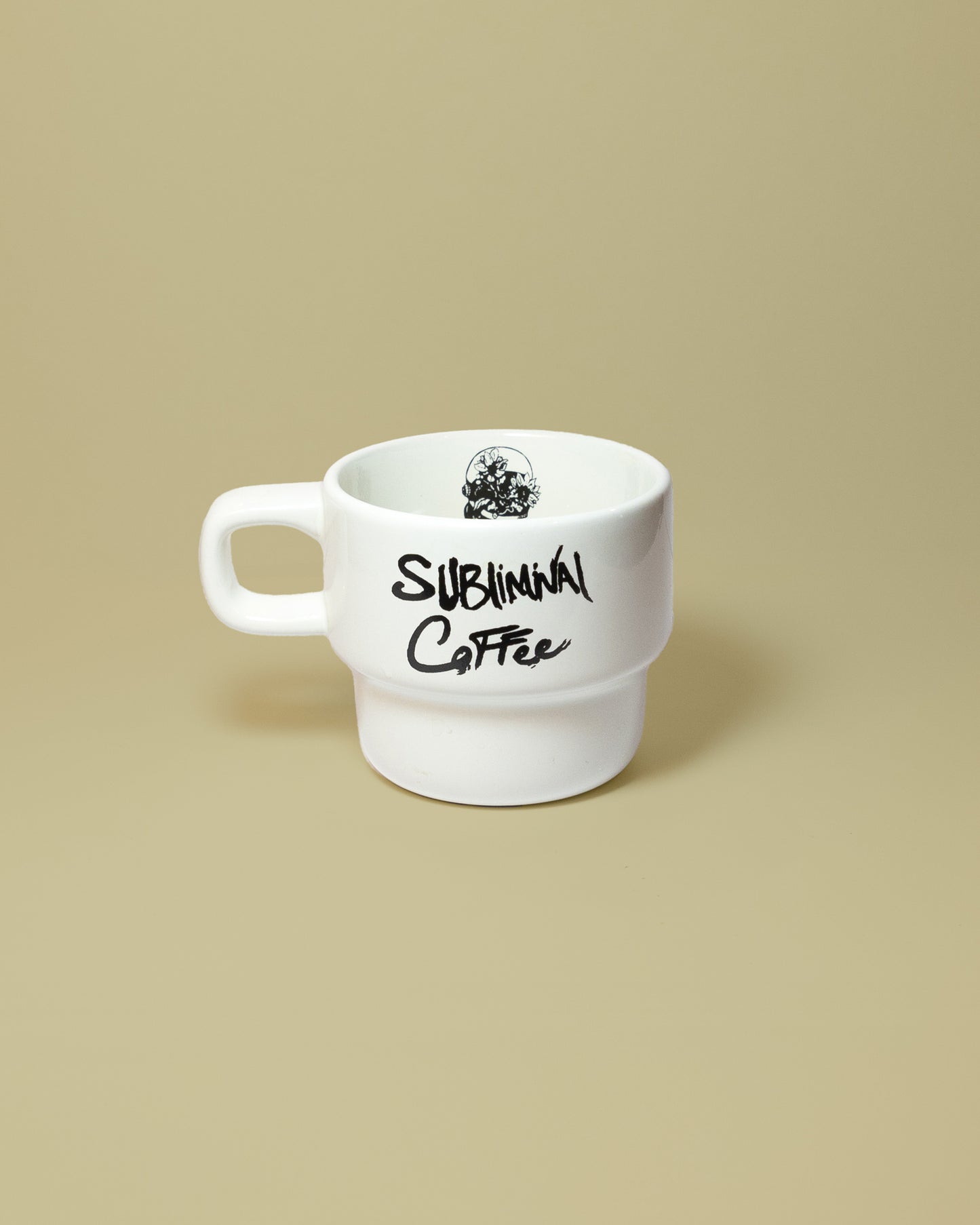 Subliminal Stackable Ceramic Mugs