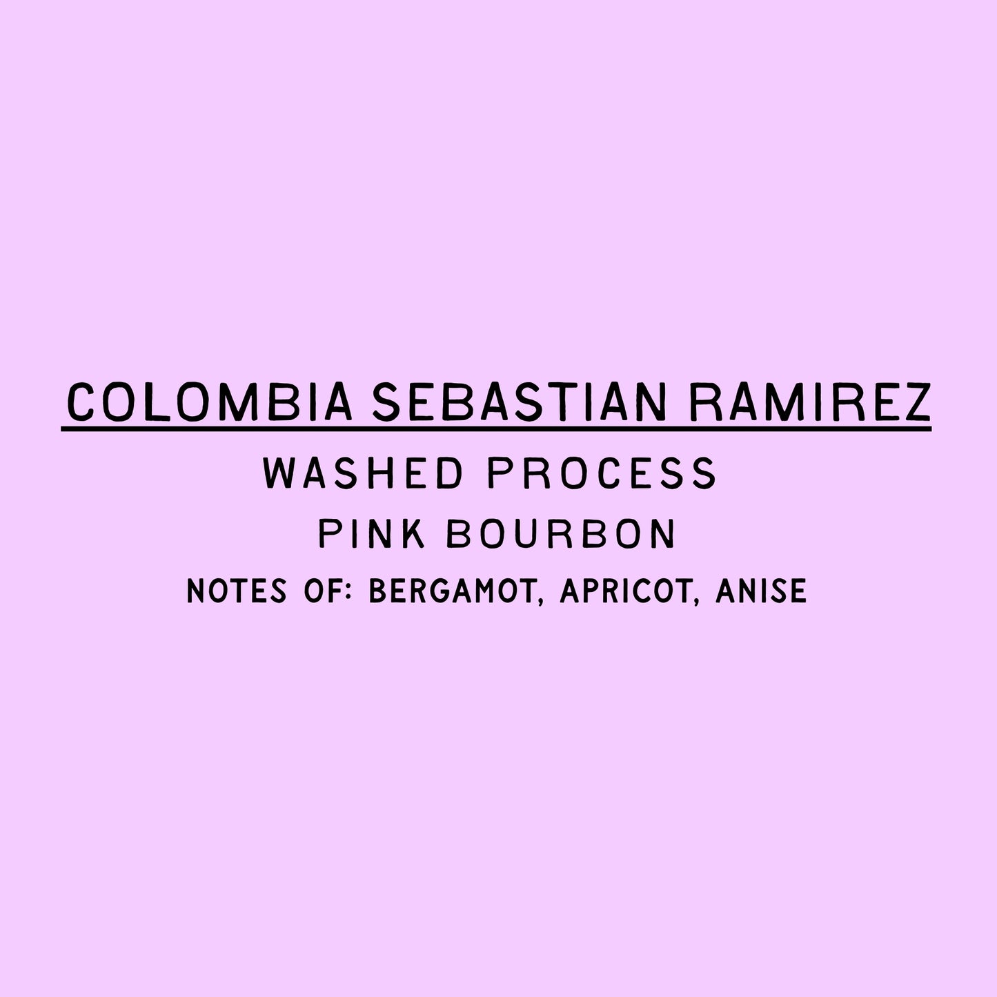 Sebastian Ramirez - Washed Colombia
