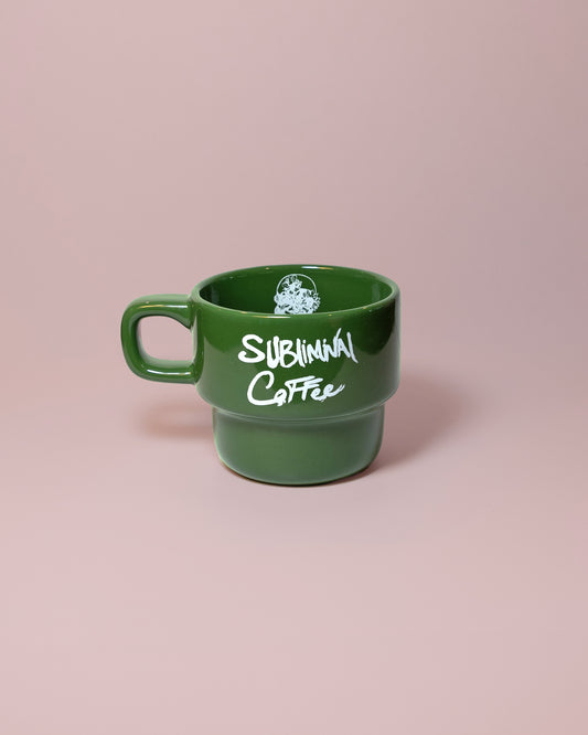 Subliminal Stackable Ceramic Mugs